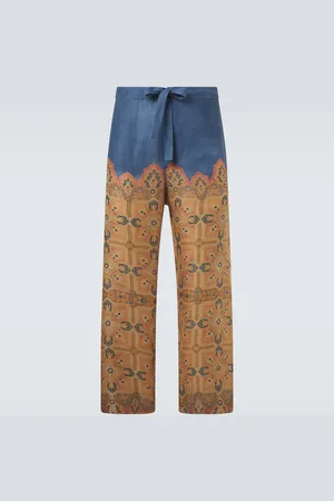 VALENTINO Weite Hose aus Leinen