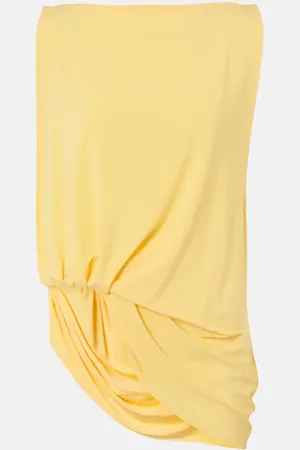 Jacquemus Top Peplo aus Jersey