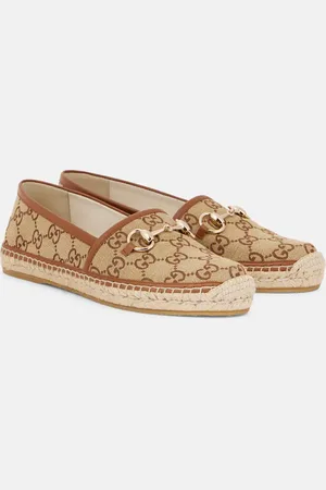 Gucci Espadrilles Pilar GG aus Canvas