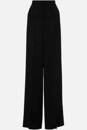 Max Mara Weite High-Rise-Hose Abetone
