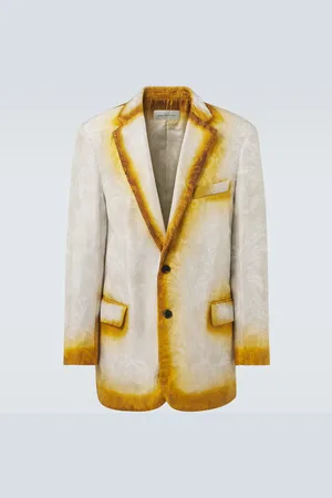 DRIES VAN NOTEN Blazer aus Seiden-Jacquard