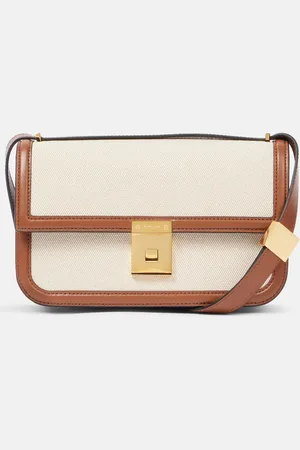 DeMellier Schultertasche Paris mit Leder