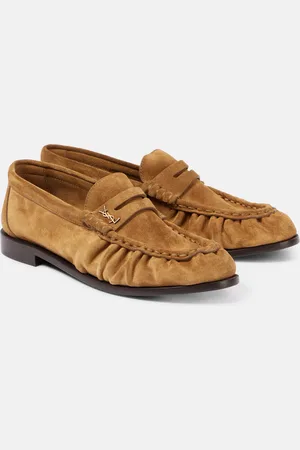 Saint Laurent Loafers Le Loafer aus Veloursleder