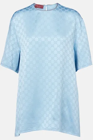 Gucci Oversize-Top GG aus Satin