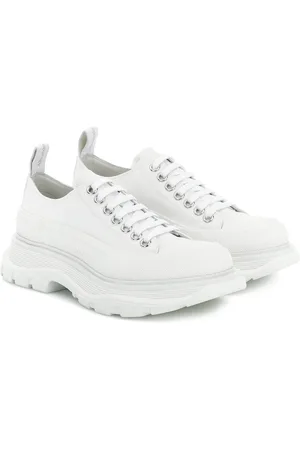 Alexander McQueen Plateau-Sneakers aus Canvas