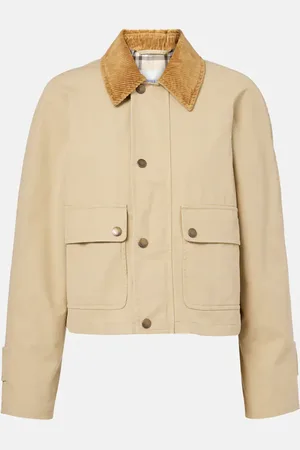 Burberry Jacke aus Baumwoll-Gabardine