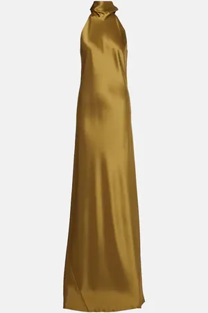 GALVAN Robe Sienna aus Satin