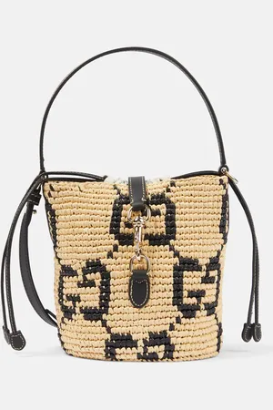 Gucci Bucket-Bag GG Small mit Leder