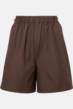 Max Mara Shorts Haway aus Baumwollpopeline