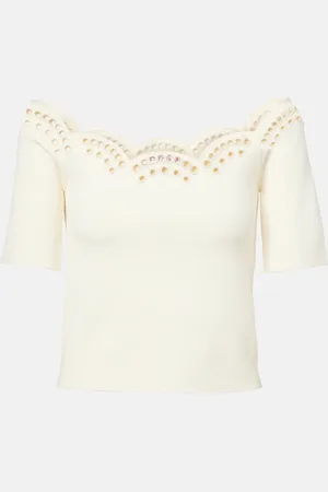 Altuzarra Off-Shoulder-Top Posy