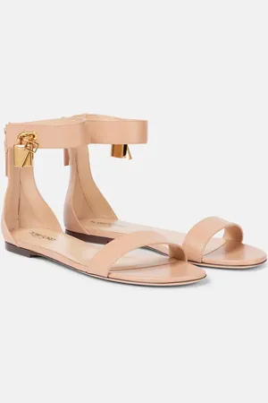 Tom Ford Sandalen Padlock aus Leder