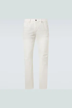Tom Ford Distressed Slim Jeans