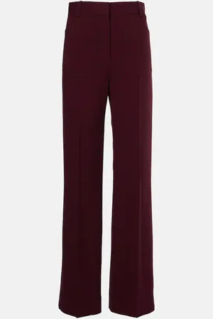 Victoria Beckham Weite High-Rise-Hose Alina