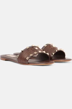 VALENTINO GARAVANI Pantoletten Rockstud aus Leder