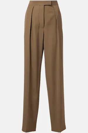 Salvatore Ferragamo Gerade High-Rise-Hose