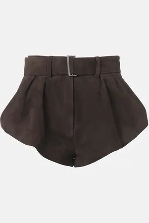 MAGDA BUTRYM Shorts aus Veloursleder