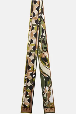 Puccini Tuch Orchidee aus Seiden-Twill