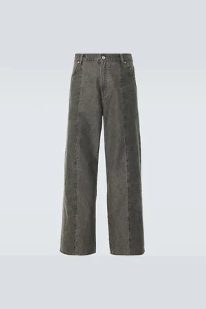 OUR LEGACY High-Rise Wide-Leg Jeans Fatigue Cut