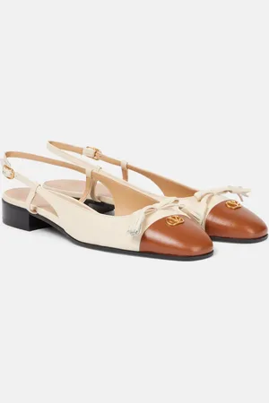 VALENTINO GARAVANI Slingback-Ballerinas Valet Du Roi aus Leder