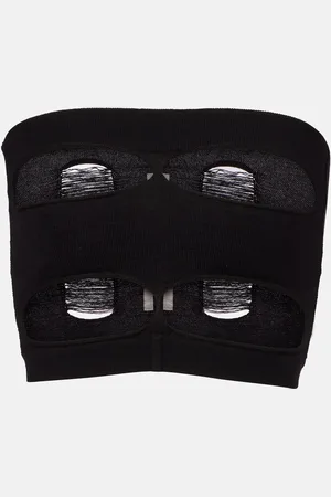 Rick Owens Bandeau-Top aus Wolle