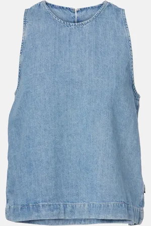 7 for all Mankind Top Kansas aus Denim