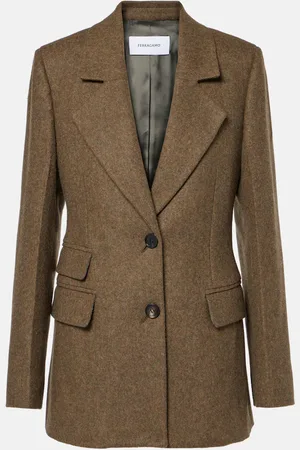 Salvatore Ferragamo Blazer aus Flanell