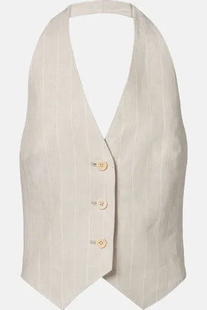 Max Mara Weste Sauro aus Leinen