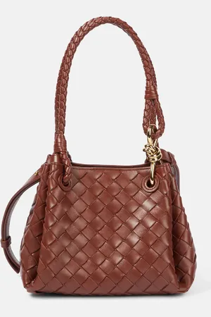 Bottega Veneta Tote Parachute Small aus Leder