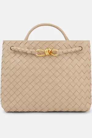 Bottega Veneta Tote Andiamo Medium aus Leder