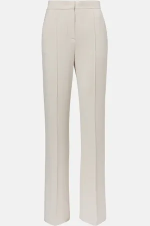Max Mara Gerade High-Rise-Hose Dinda aus Jersey