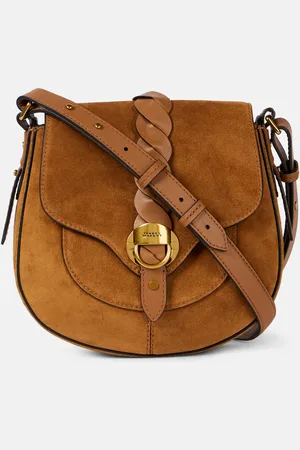 Isabel Marant Schultertasche Altay Small aus Veloursleder