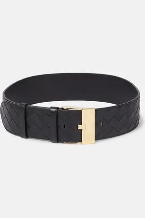 Bottega Veneta Gürtel Intrecciato aus Leder