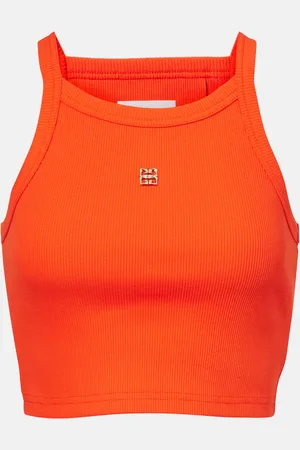 Givenchy Cropped-Top aus Baumwoll-Jersey