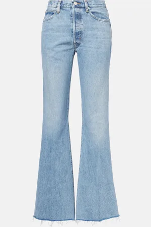 Frame High-Rise Flared Jeans The Lax