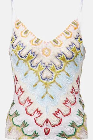 Missoni Top aus Häkelstrick