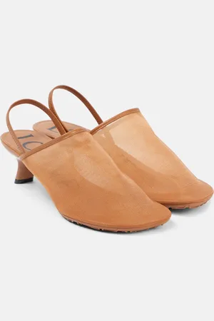 Loewe Slingback-Mules Petal aus Mesh