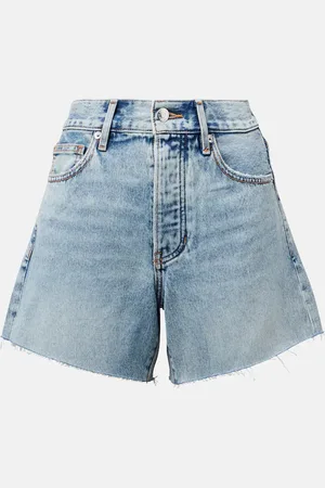 VERONICA BEARD High-Rise Jeansshorts