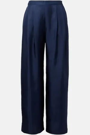 ASCENO Weite Hose Isola aus Seide