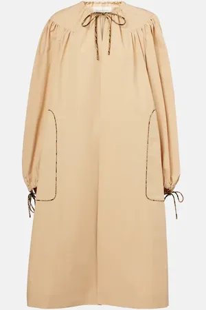 DRIES VAN NOTEN Mantel aus Baumwollpopeline