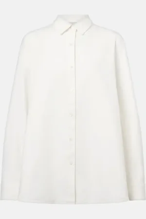 DRIES VAN NOTEN Oversize-Jeanshemd