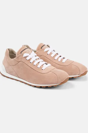 Brunello Cucinelli Sneakers Monili aus Veloursleder