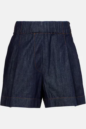 DRIES VAN NOTEN High-Rise Jeansshorts