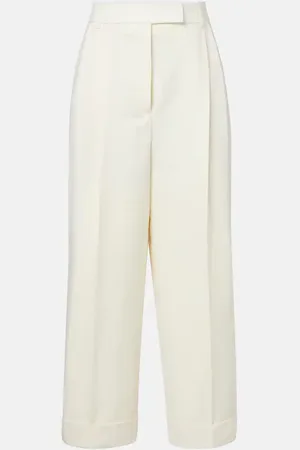 Rohe Róhe Gerade Hose aus Schurwolle
