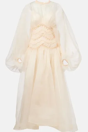 ZIMMERMANN Robe Illuminate aus Seidenorganza
