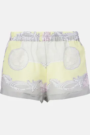 VERSACE Shorts Medusa Cameo aus Baumwolle und Seide