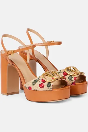 VALENTINO GARAVANI Plateausandalen Cherryfic VLogo 115