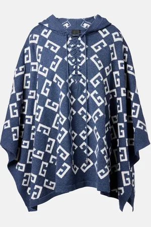 Givenchy Poncho Monogram 72 aus Jacquard