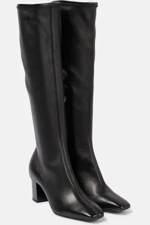 Max Mara Stiefel Stretchy aus Leder