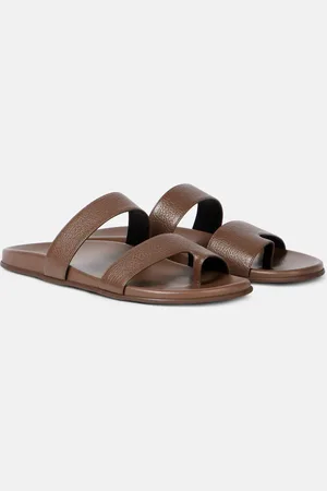 The Row Sandalen Hugh aus Leder