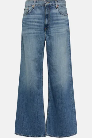 RE/DONE Low-Rise Wide-Leg Jeans Low Rider